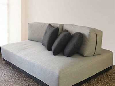 divano moderno Pisa in tessuto