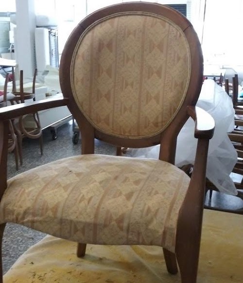 rivestimento sedie antiche a monza