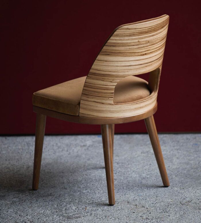 Sedia graziella legno moderno made in italy