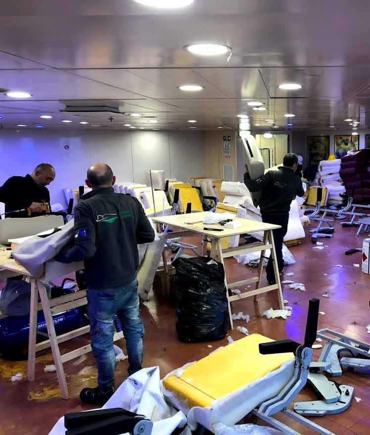 artigiani di 2esse divani arredamento contract